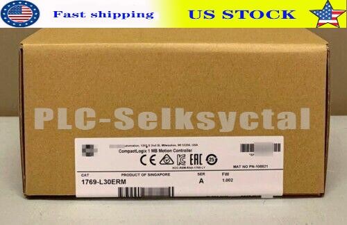 New Factory Sealed AB 1769-L30ERM / A CompactLogix 1MB Motion Controller