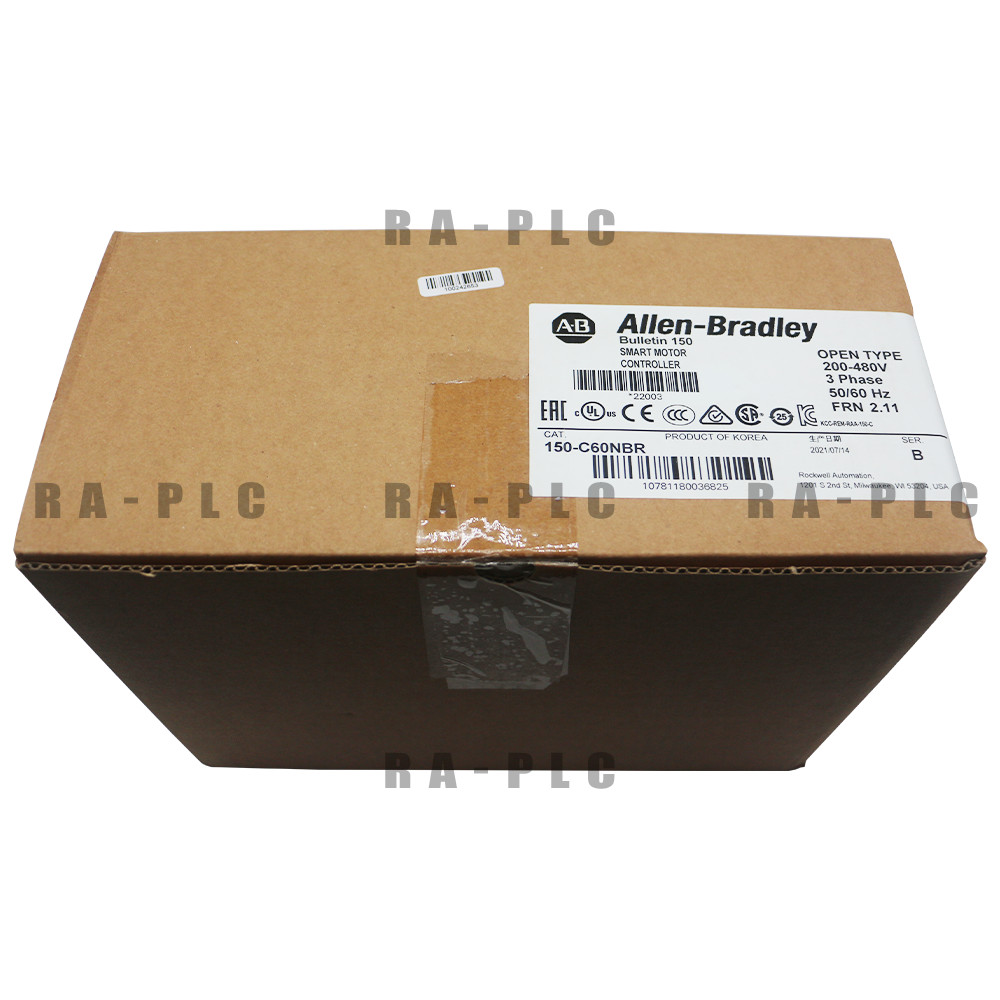 100% New AB 150-C60NBR SMC-3 60A Smart Motor Controller SMC-3 60A 480V 3-Phase