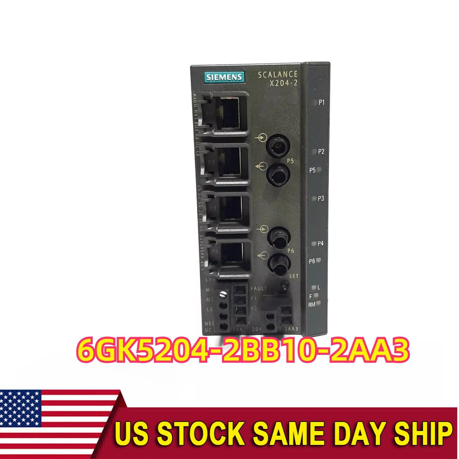 New Siemens 6GK5 204-2BB10-2AA3 6GK5204-2BB10-2AA3 X204-2 Managed IE Switch