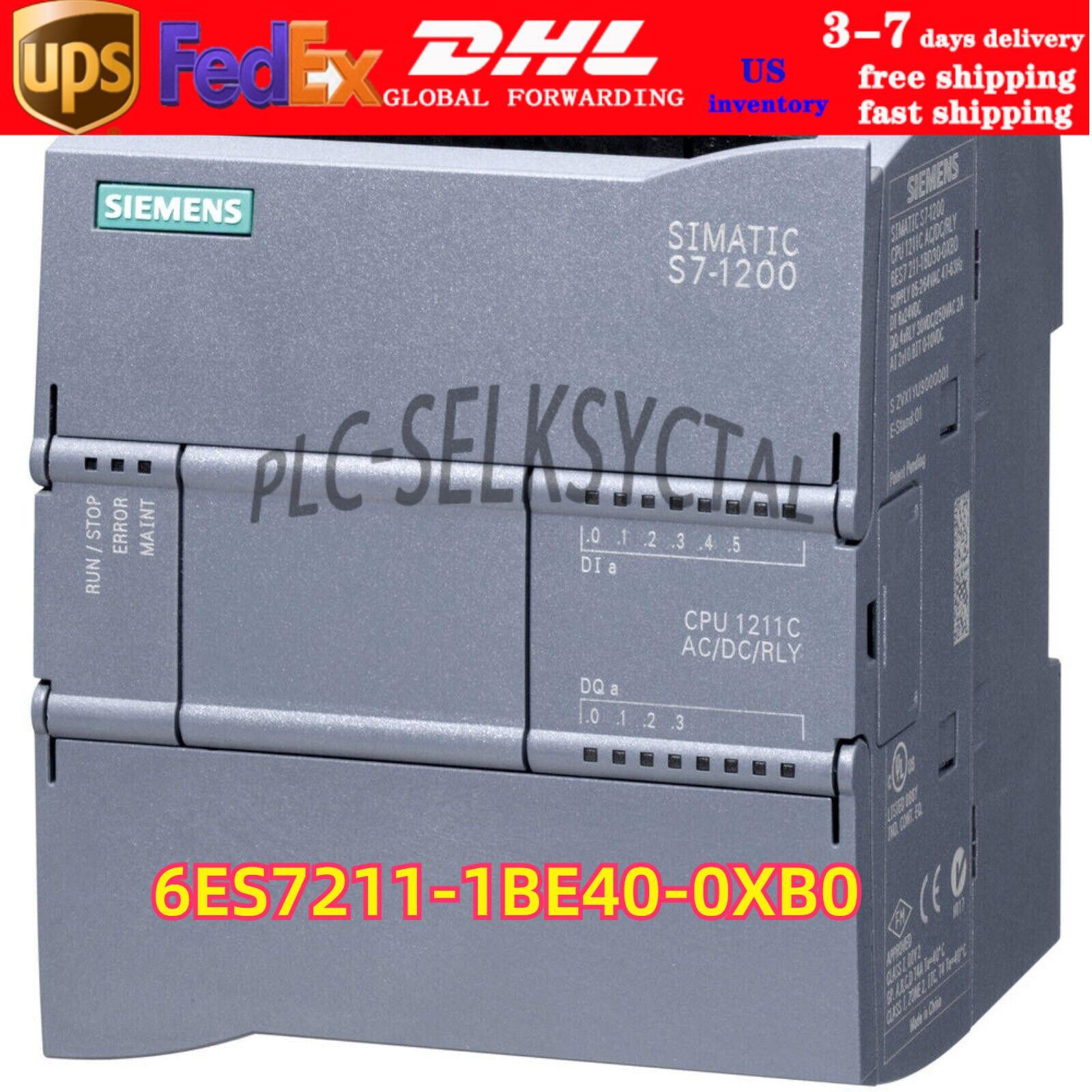New Siemens 6ES7 211-1BE40-0XB0 SIMATIC S7-1200 CPU 1211C 6ES7211-1BE40-0XB0
