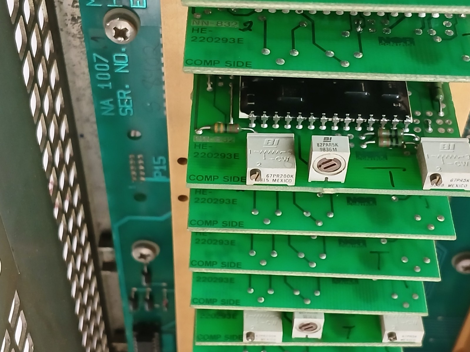 NOR CONTROL SAX 8810 Signal Acquisition Unit NN-832, NA 1001, NA 1008.4