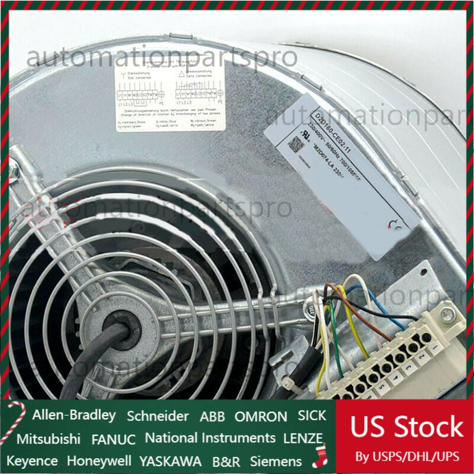 1pc New Siemens Inverter Fan D2D160-CE02-11 230/400V 700W Fast Shipping