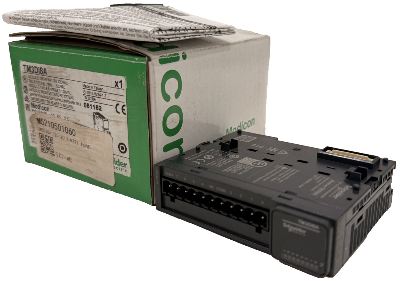 NEW SCHNEIDER ELECTRIC TM3DI8A PLC MODULE