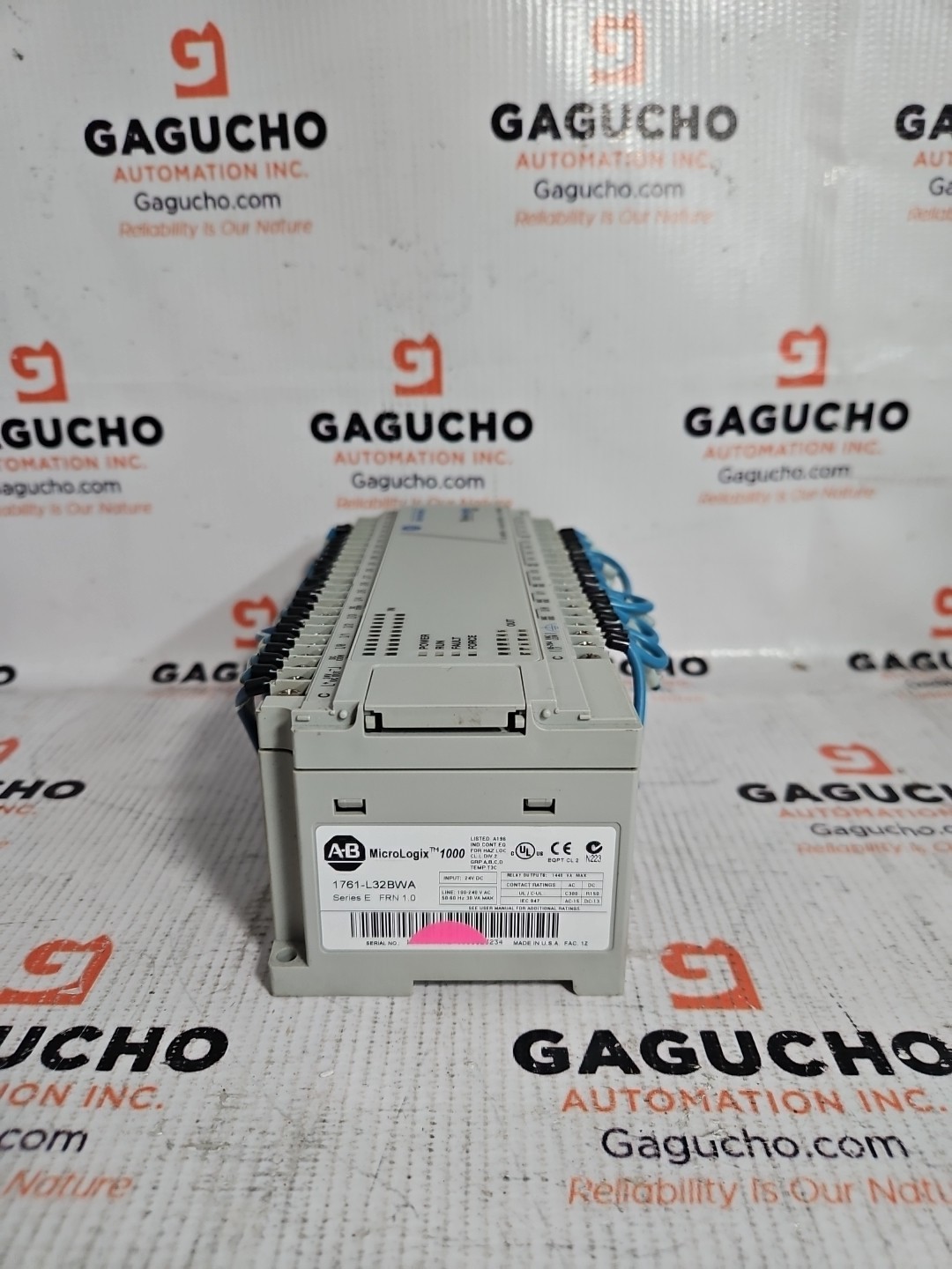 Allen Bradley 1761-L32BWA Ser E MicroLogix 1000 20-In/12-Out AC Power Controller