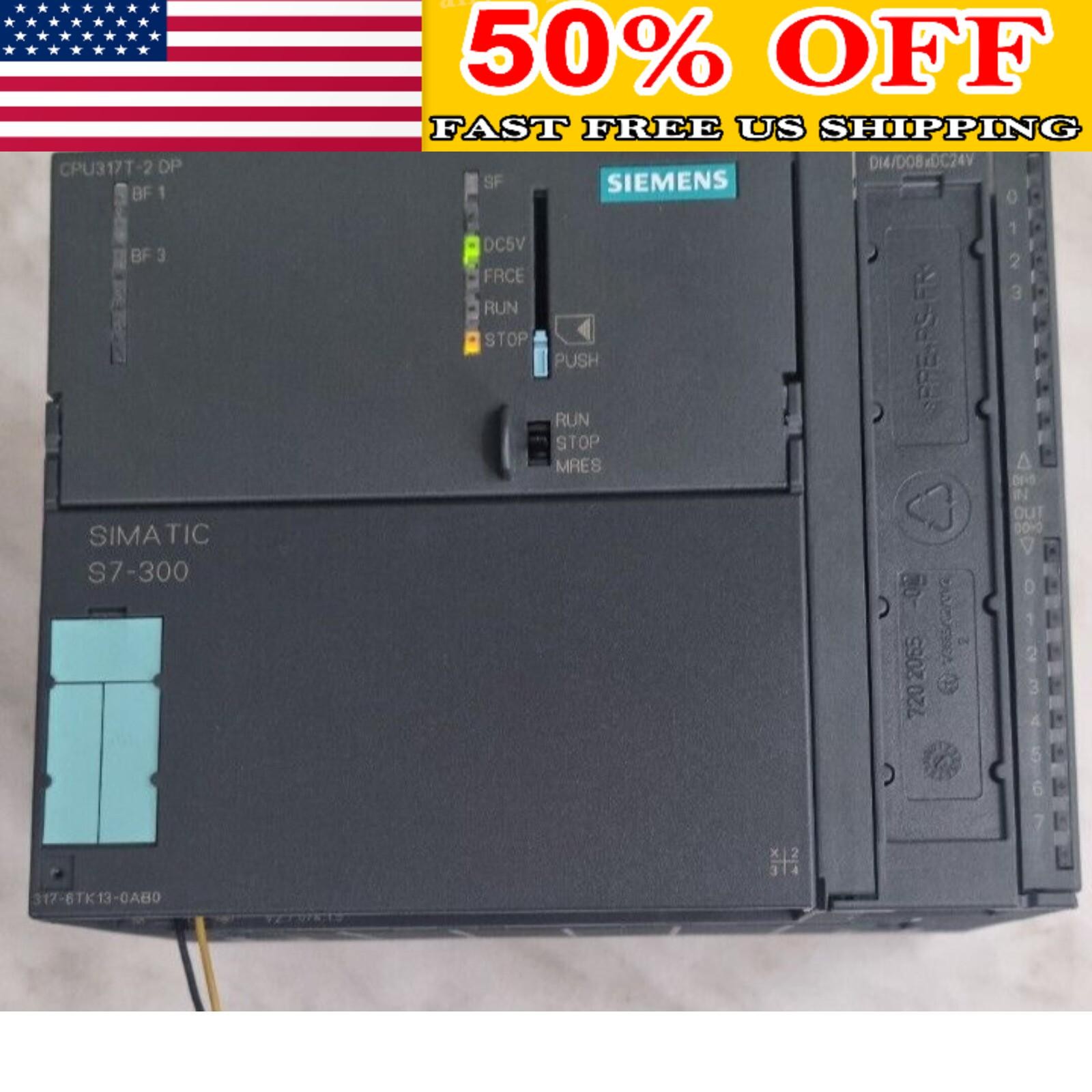 New Siemens 6ES7317-6TK13-0AB0 SIMATIC S7-300 CPU 317T-2 DP 6ES7 317-6TK13-0AB0