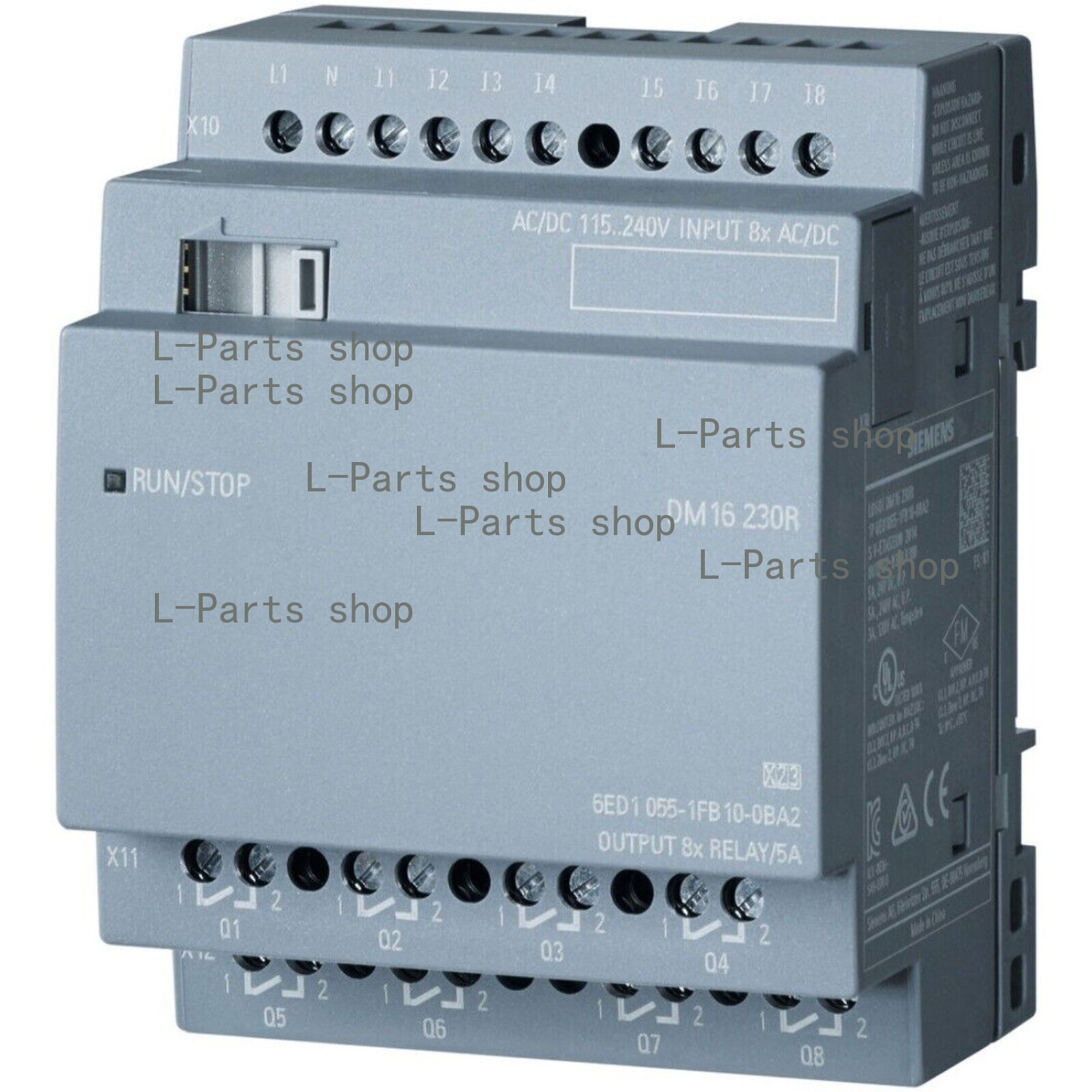New Siemens 6ED1055-1FB10-0BA2 6ED10551FB100BA2 LOGO DM16 230R expansion