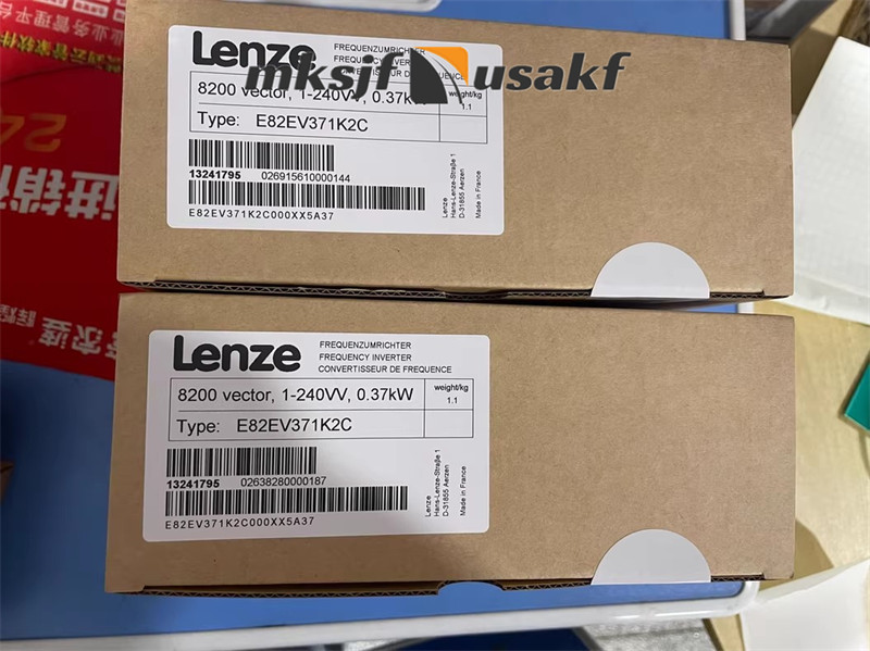 New Sealed Lenze E82EV371K2C Frequency Inverter DHL Express delivery US Free tax