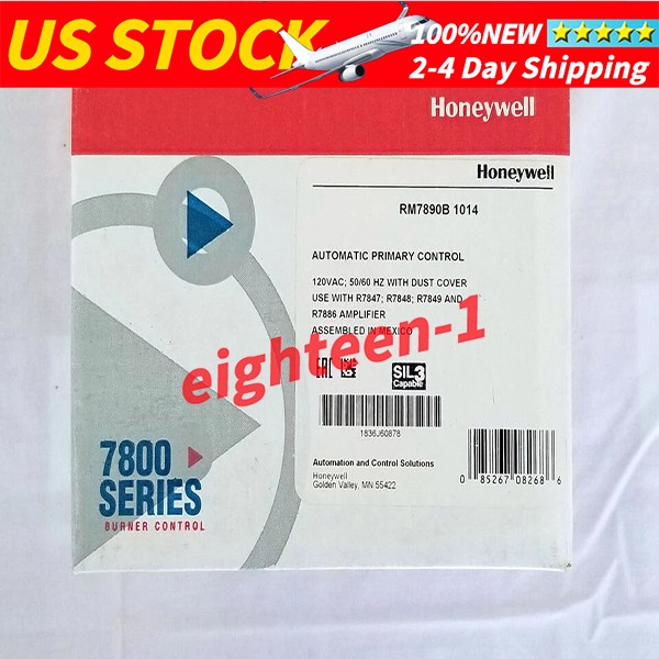 New Original Honeywell RM7890B1014 UV/IR Flame Detection Free Shipping