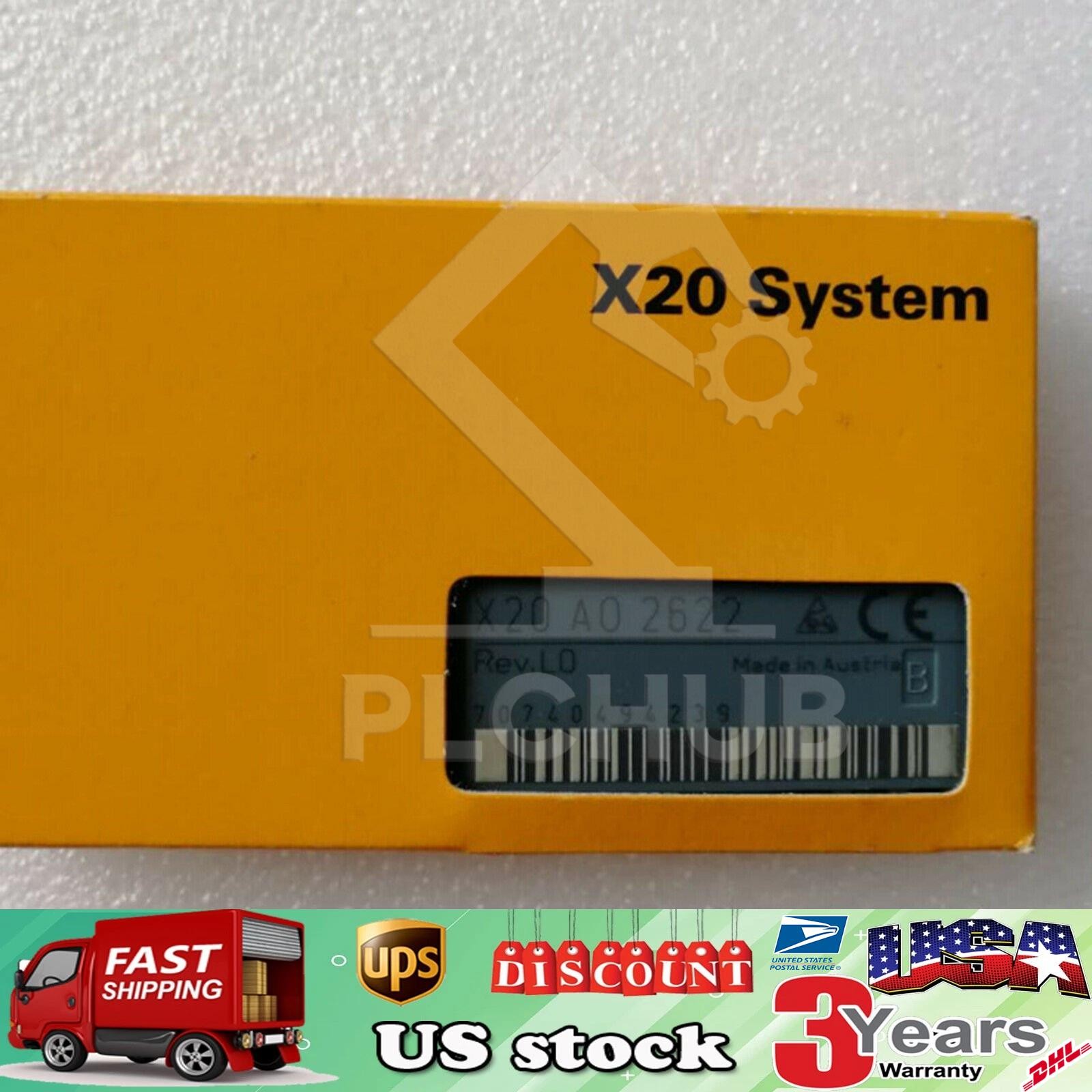 1PC B&R X20 AO 2622 PLC Module New X20AO2622 In Box Expedited Shipping