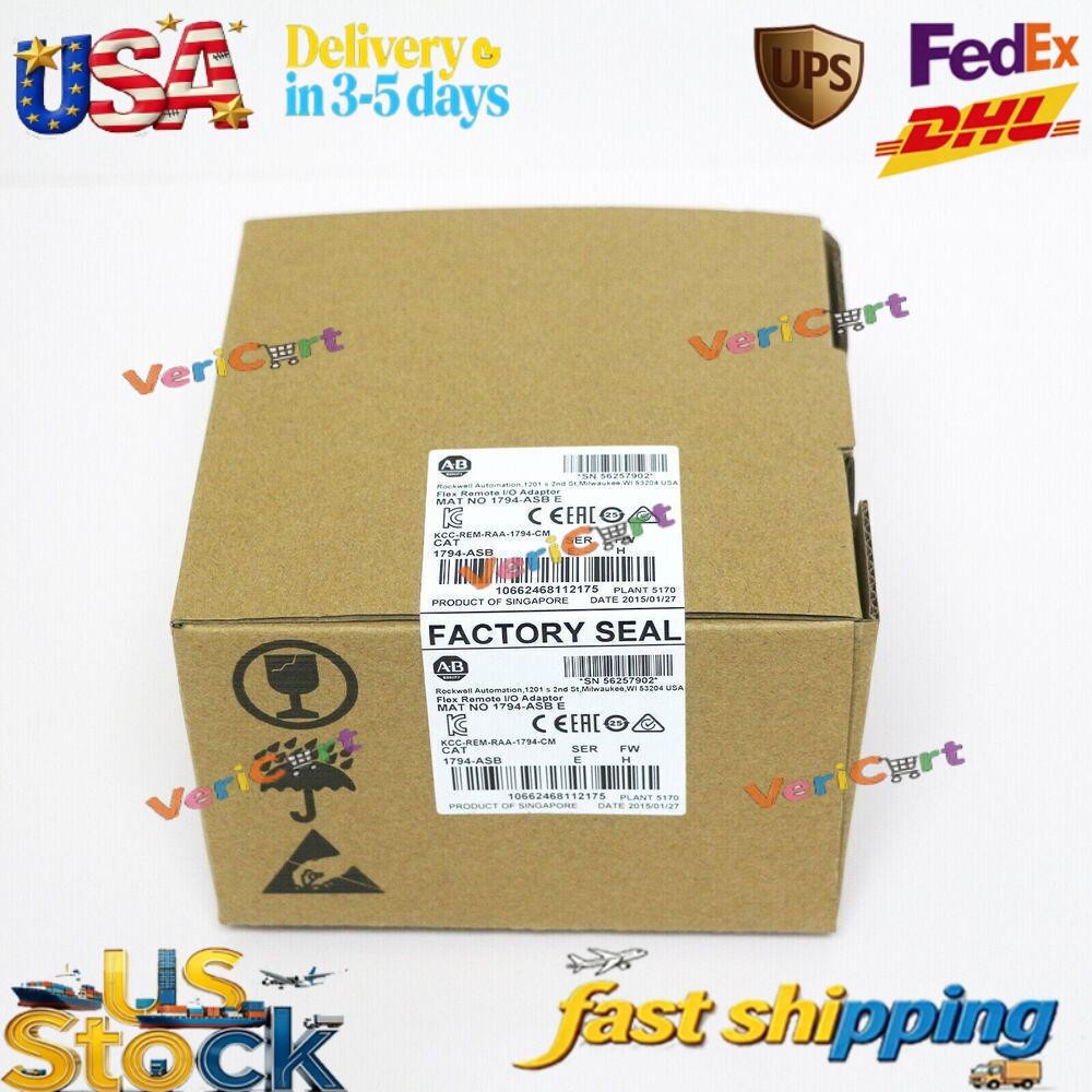 New Factory Sealed Allen Bradley 1794-ASB Flex Remote I/O Adapter US Free Tax
