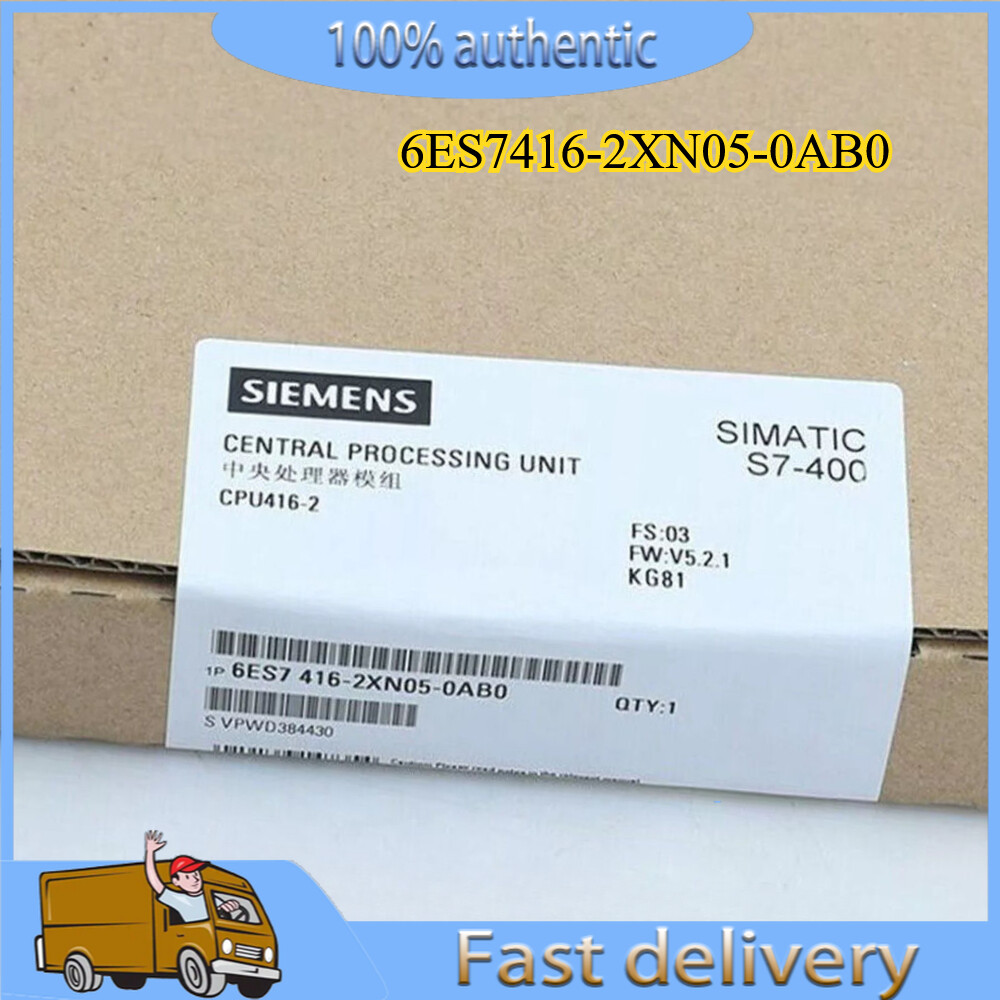 1x 6ES7416-2XN05-0AB0 NEW SIEMENS 2XNO5-OABO S7-400 CPU 416-2 fast shipping