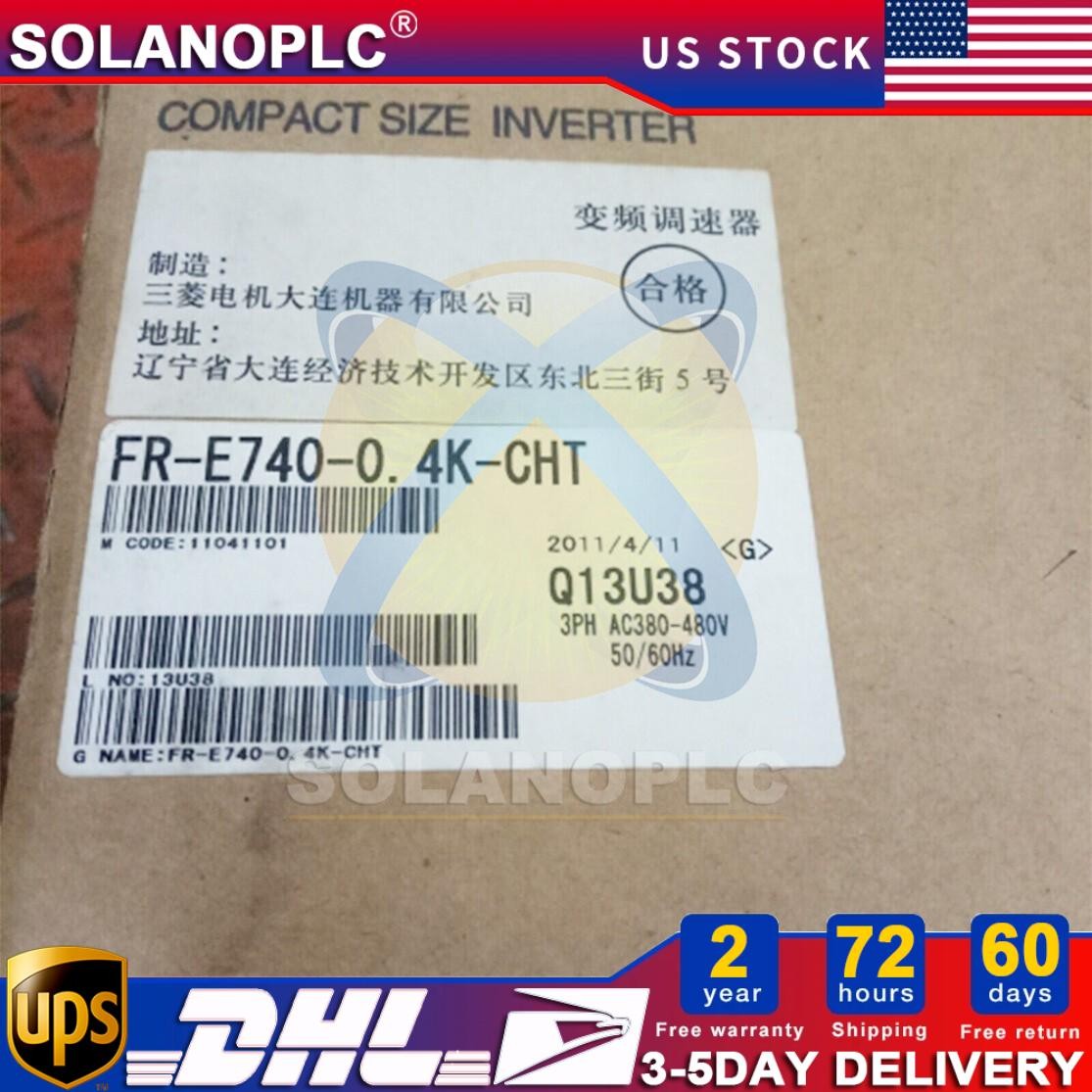 1PC New Mitsubishi FR-E740-0.4K-CHT PLC Module Inverter Box Fast Shipping