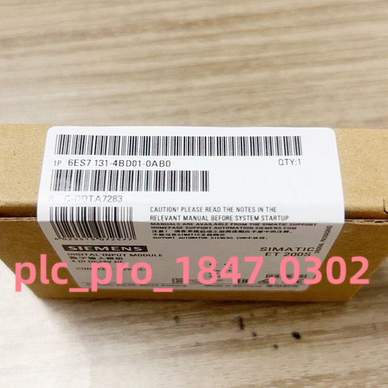 1PCS Brand New SIEMENS 6ES7131-4BD01-0AB0 Digital Input Module Fast shipment