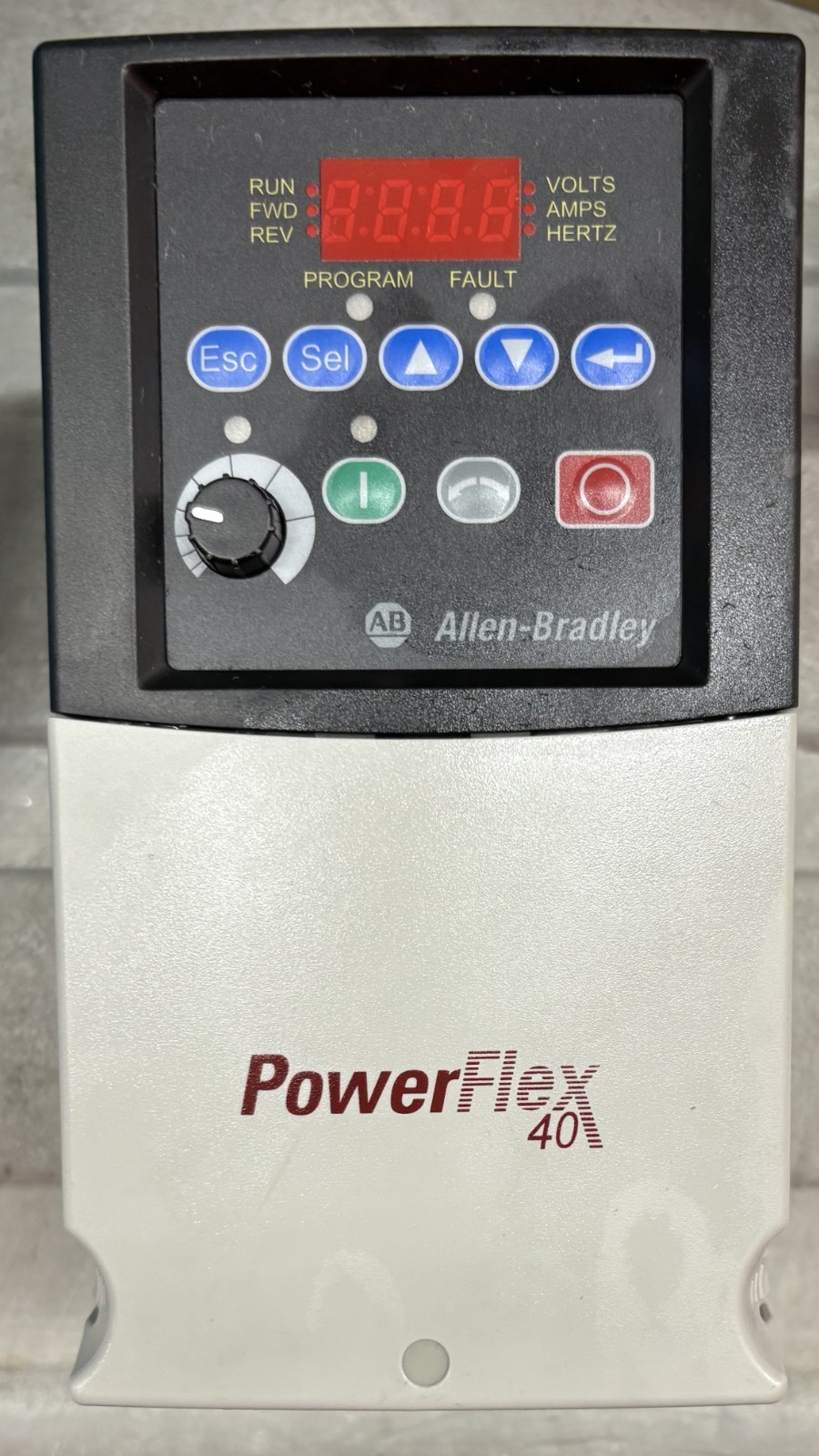 AB PowerFlex 40 AC Drive 22B-D4P0N104 1.5KW/2.0HP – PRE-OWNED