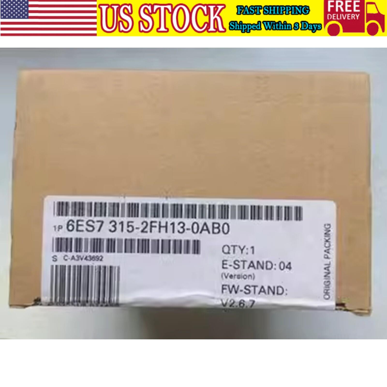 1PC New SIEMENS 6ES7315-2FH13-0AB0 6ES7 315-2FH13-0AB0 In Box Expedited Shipping