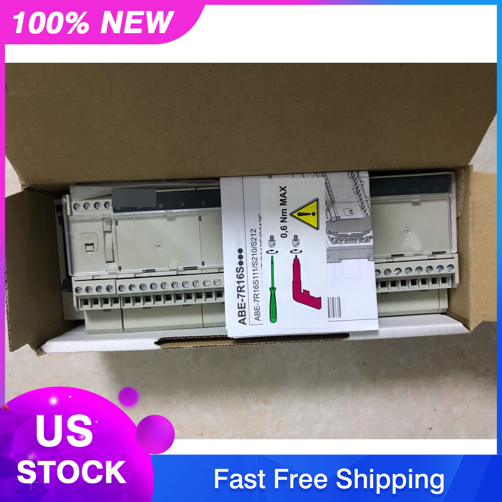 NEW Schneider ABE7R16S212 ABE 7R16S212 1PC IN BOX