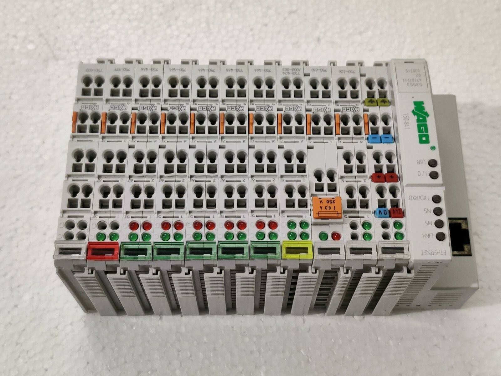Wago 750-841 Controller + 626 + 610 + 404 + 5: 466 + 517 + 600 Set