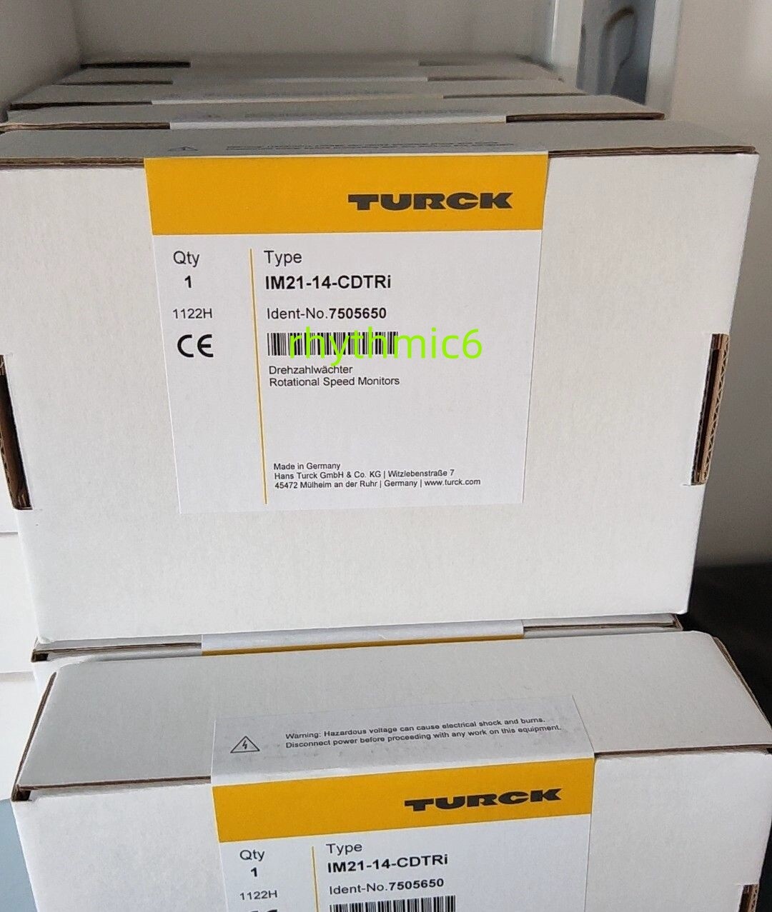 Brand New TURCK IM21-14-CDTRI Rotational speed monitor IM21-14-CDTRI