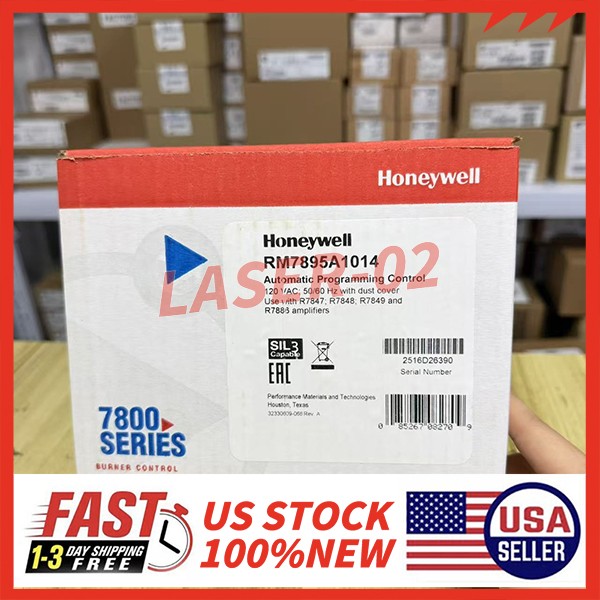 New Sealed Honeywell RM7895A1014 Burner Control Free Shipping