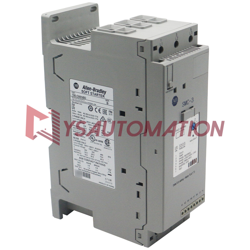 Allen Bradley 150-C60NBD SMC-3 60A Smart Motor Controller Factory Sealed New