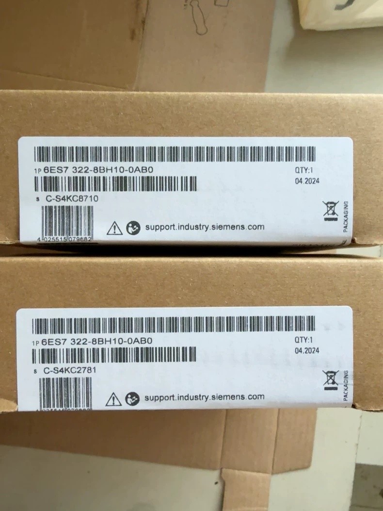 Siemens New SIMATIC S7 Output Module 6ES7322-8BH10-0AB0