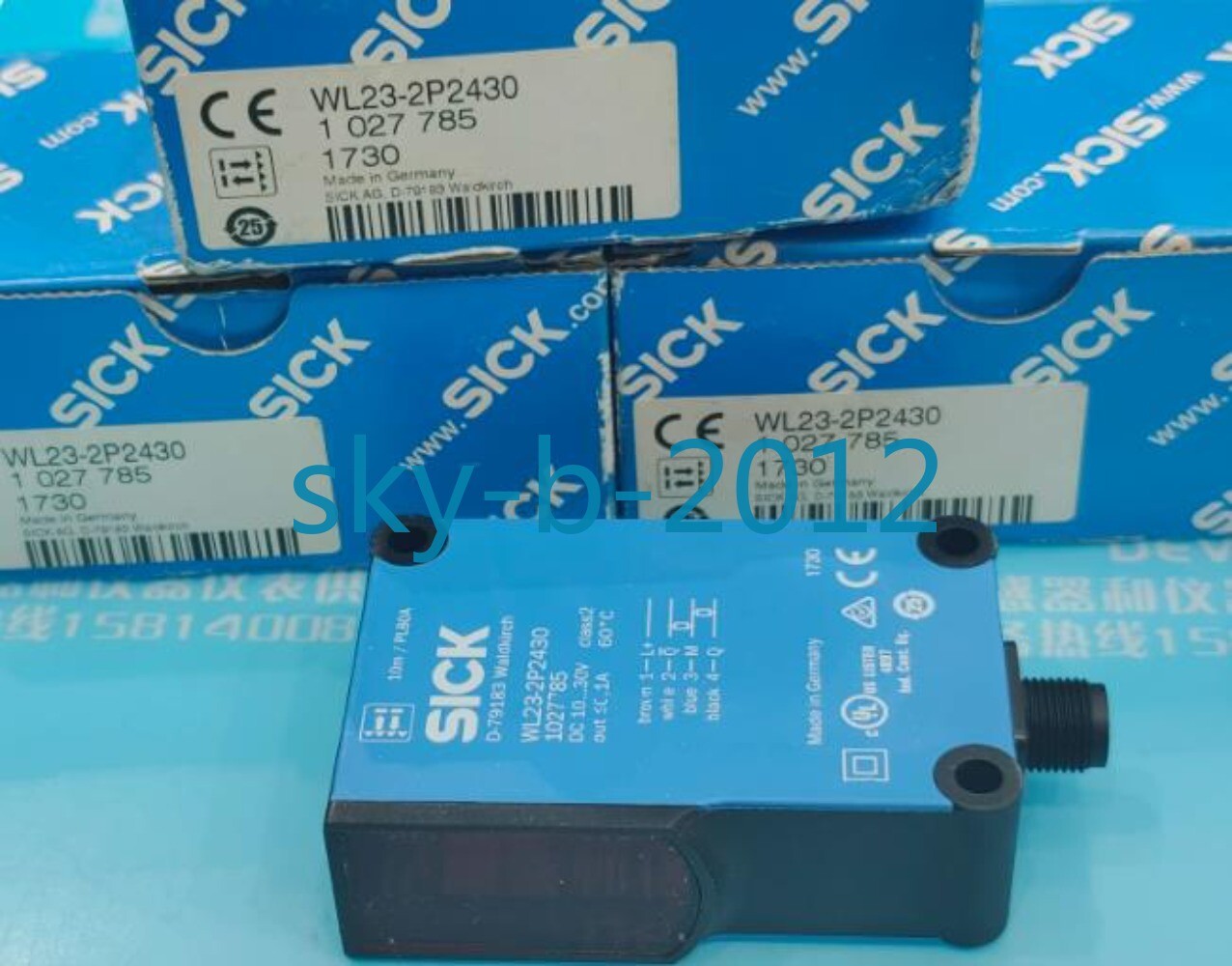 1 PCS NEW SICK mirror reflection photoelectric switch WL23-2P2430