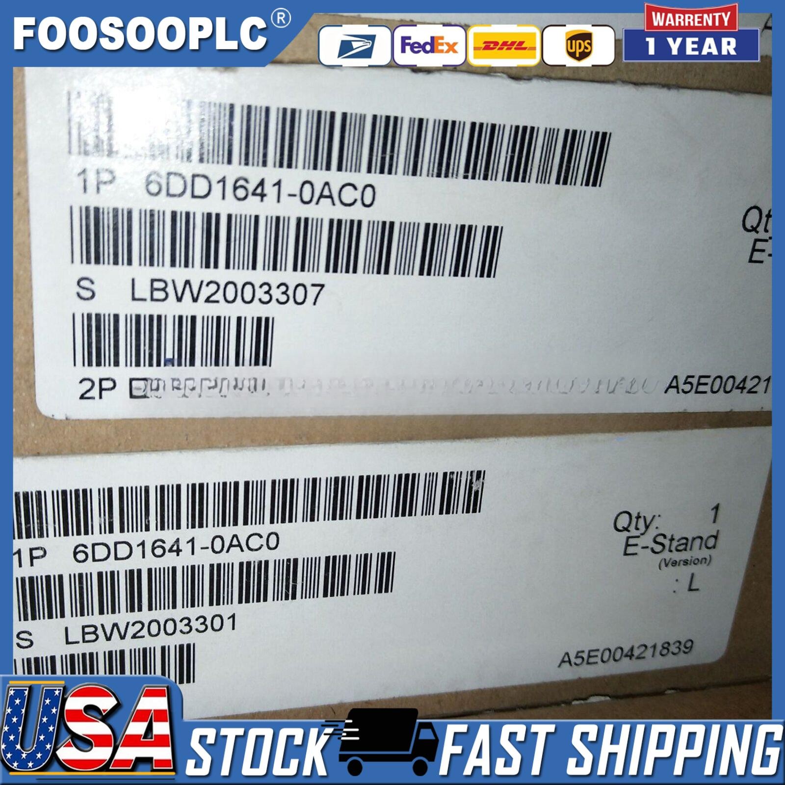 New Siemens 6DD1641-0AC0 6DD1 641-0AC0 SIMADYN D BINARY INPUT/OUTPUT MODULE