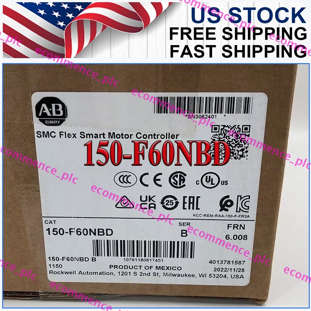 New NEW PLC150-F60NBD /B SMC-Flex Solid State Controller 60A FR 6.006
