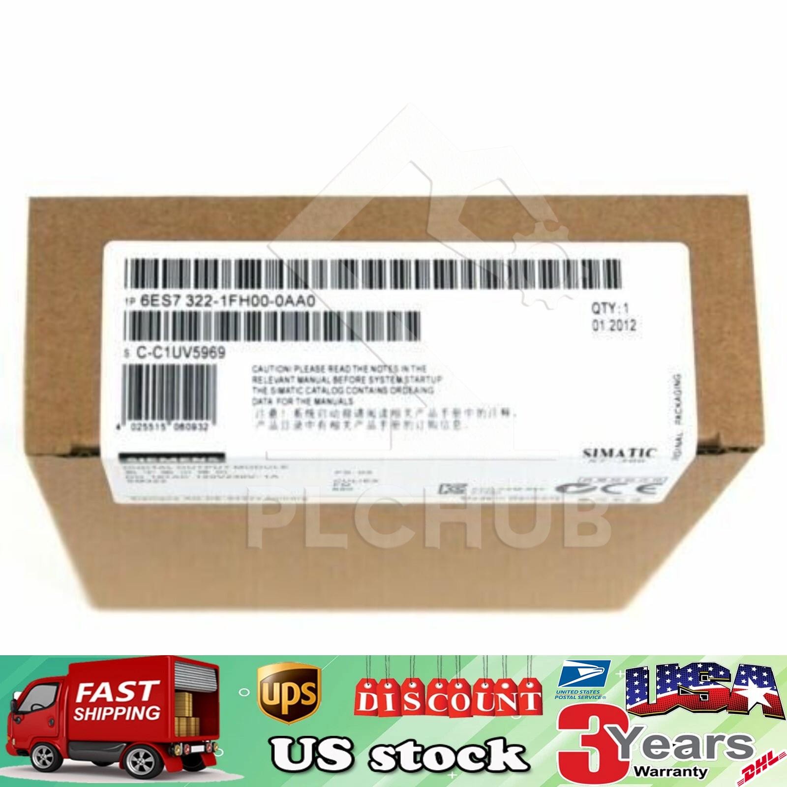 New Siemens 6ES7322-1FH00-0AA0 6ES73221FH000AA0 S7-300, Digital output SM 322