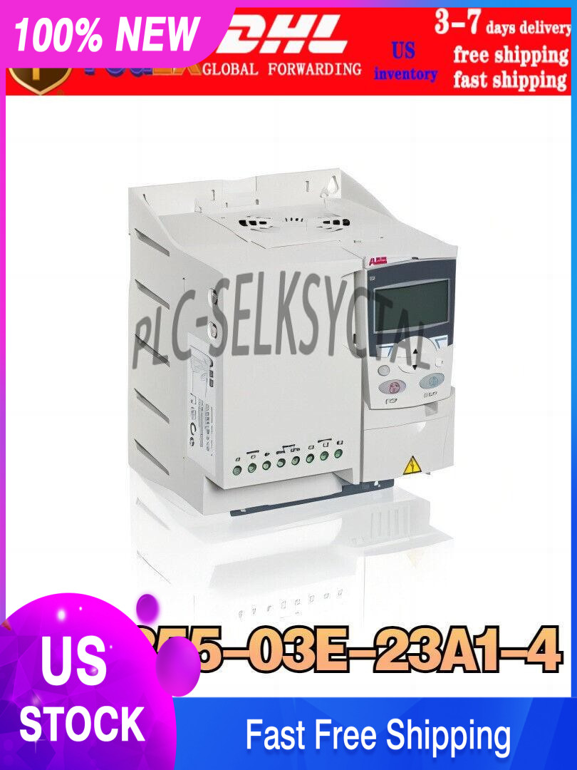 ACS355-03E-23A1-4 ABB Inverter Pn 11kW, I2n 23.1A IP20 【New and Sealed】No Keypad