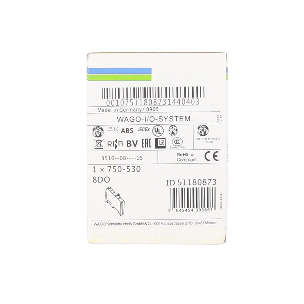 One New WAGO 750-530 750530 PLC In Box Expedited Shipping