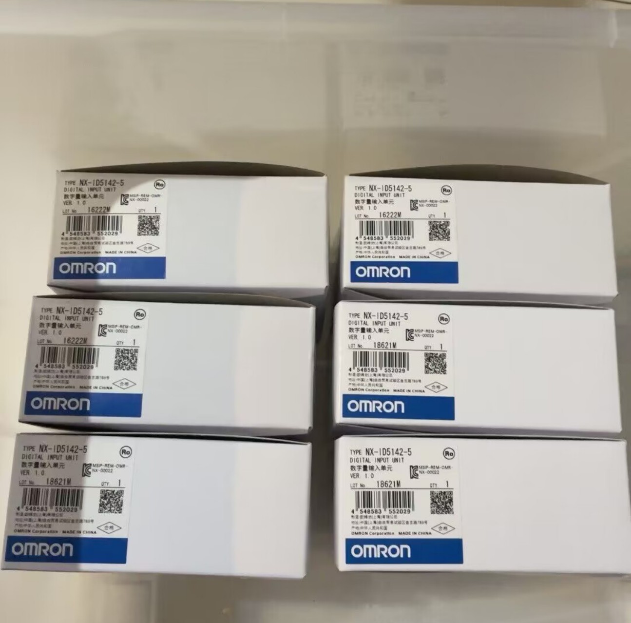 Omron NX-ID5142-5 Digital Input Unit New One NXID51425 Expedited Shipping