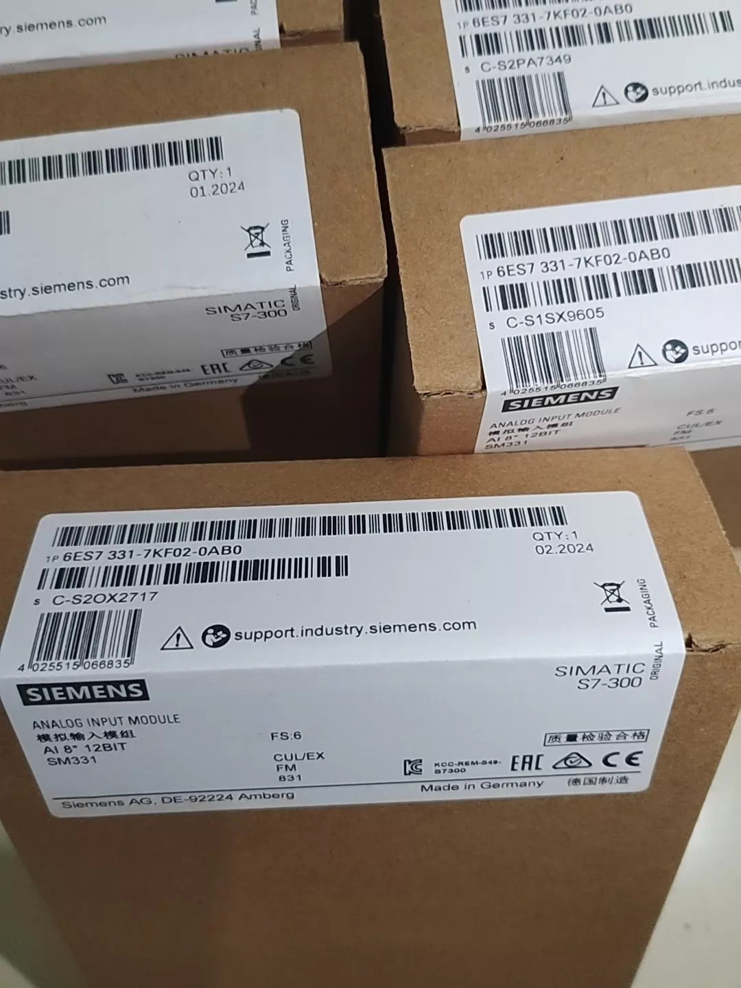 6ES7331-7KF02-0AB0 1PCS Brand New SIEMENS 6ES7 331-7KF02-0AB0 Fast delivery