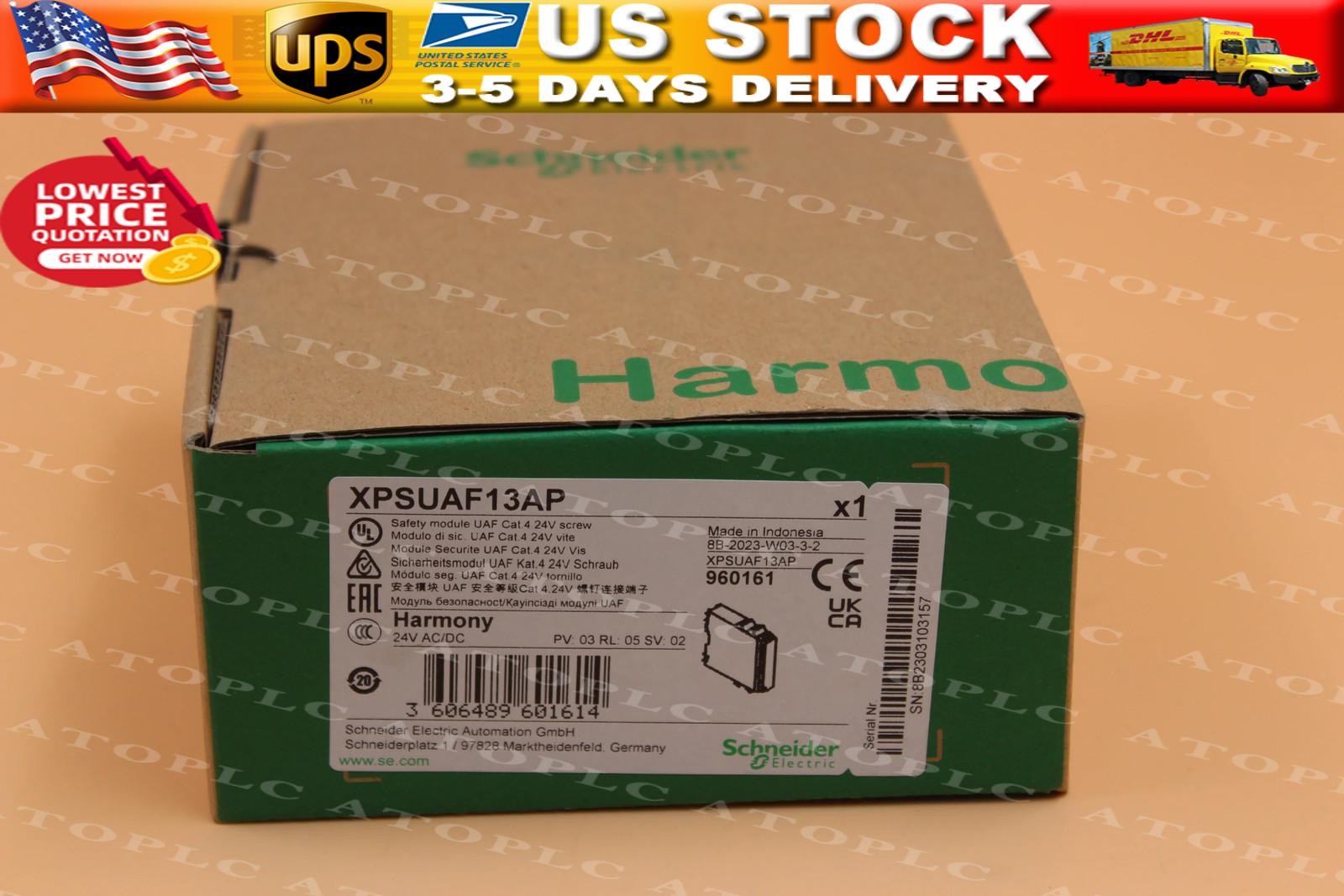 NEW | Schneider Electric | XPSUAF13AP |