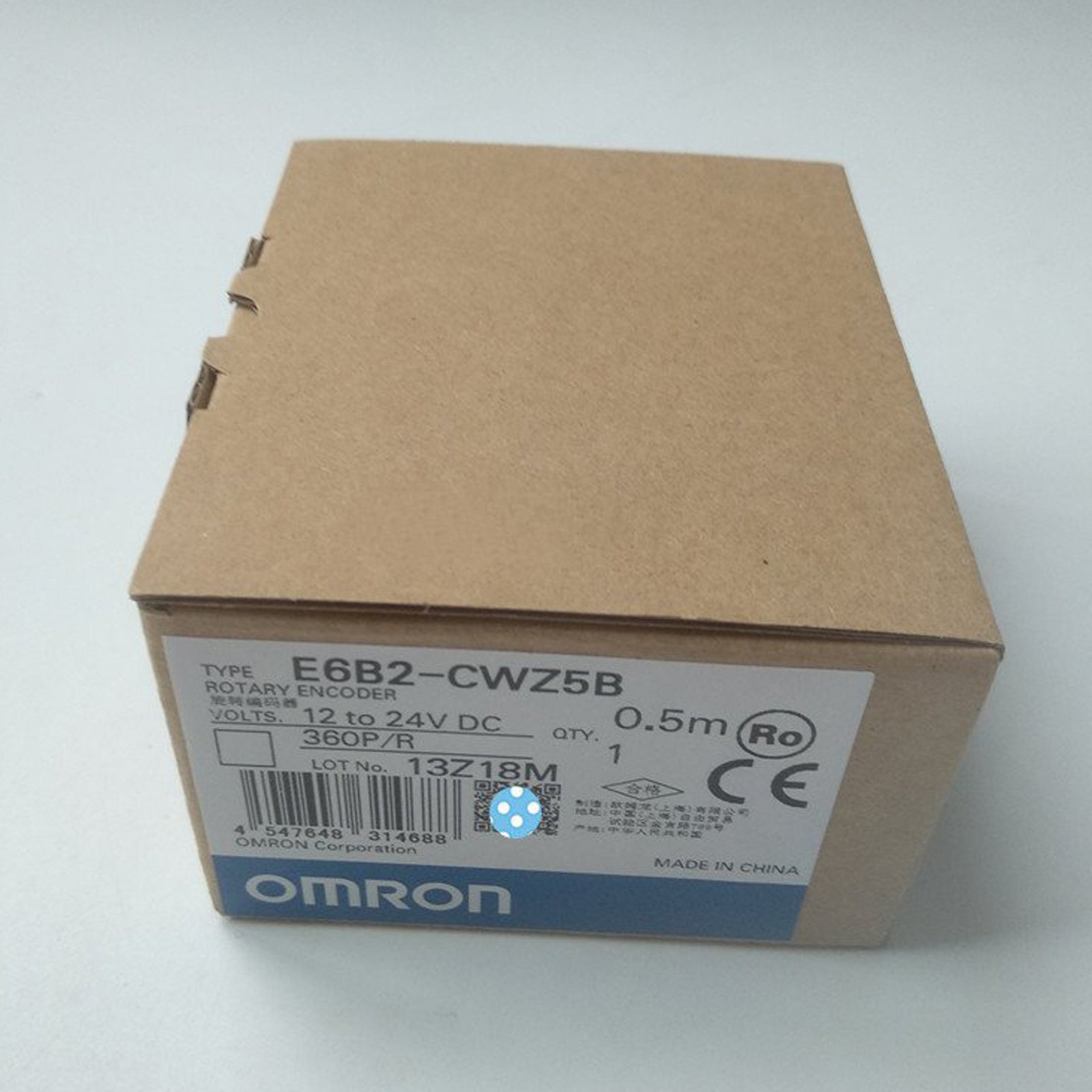 1PC Omron E6B2-CWZ5B 360P/R Incremental Rotary Encoder New In Box Free Ship #US