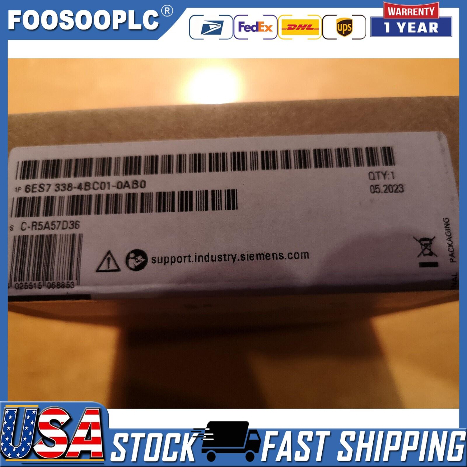 Simatic S7-300 SignalbauGruppe 6ES7338-4BC01-0AB0 Neu Factory sealed