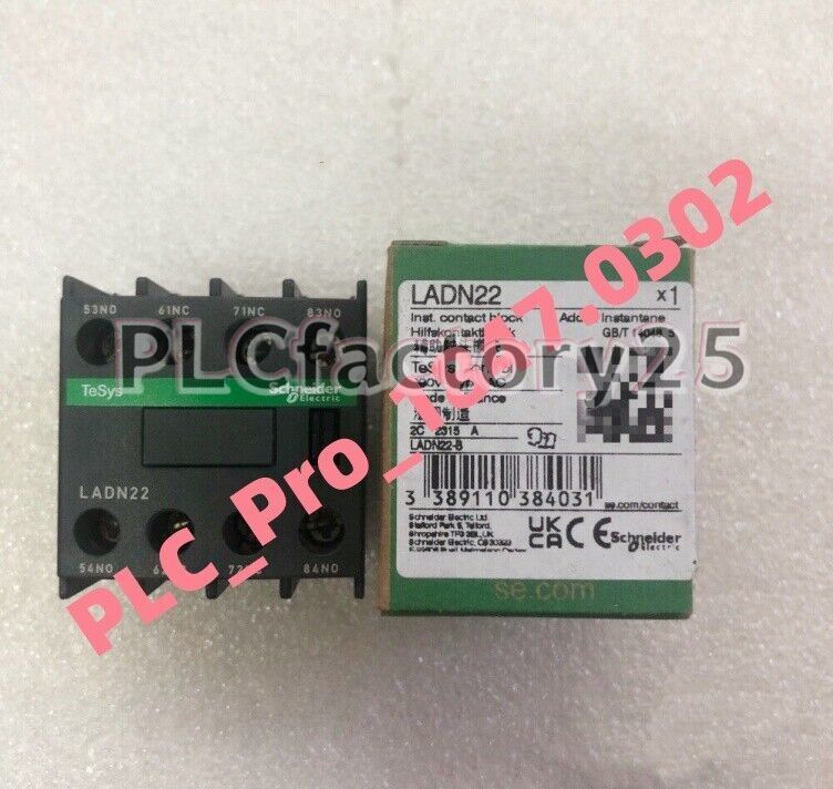 LADN22 1PCS New Original Schneider LADN22 Auxiliary Contact Block Fast ship