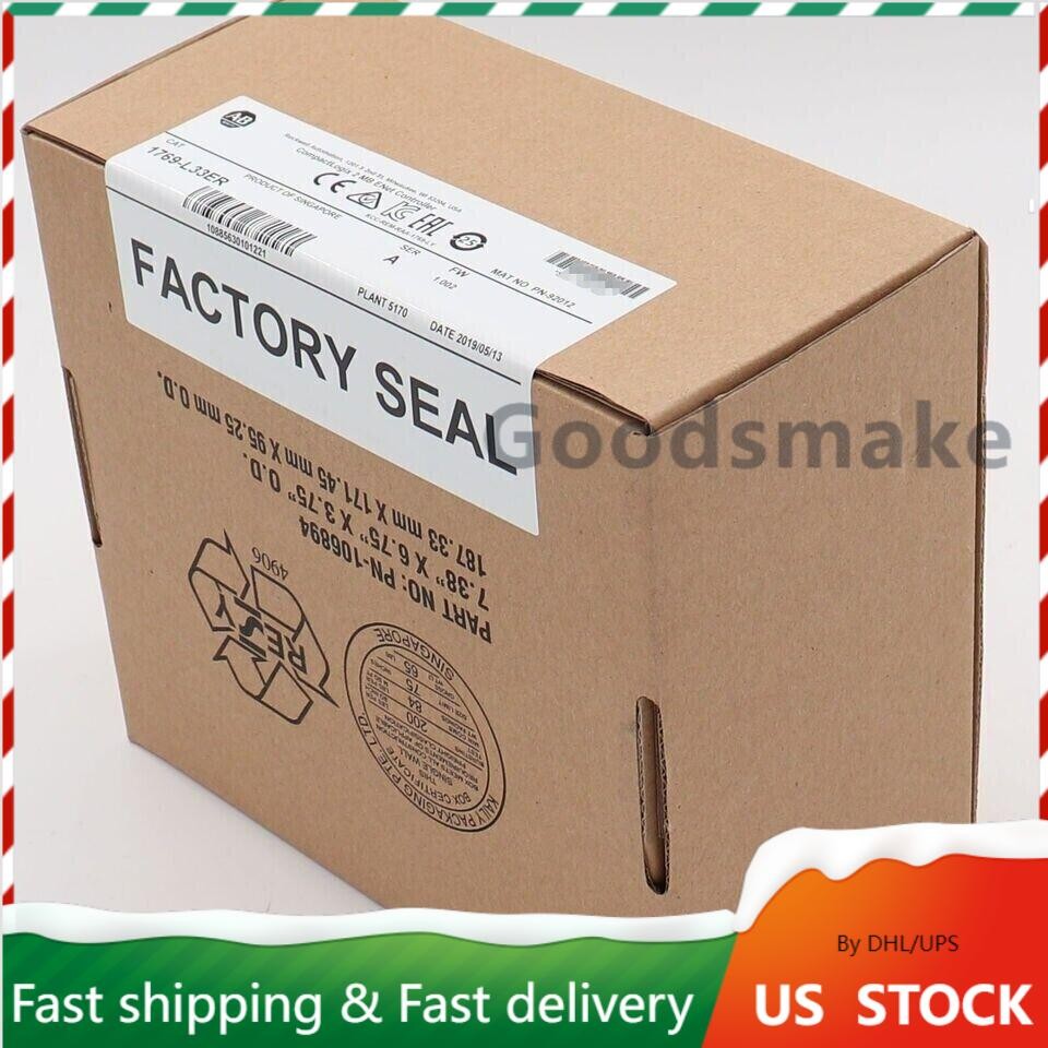 New Sealed 1769-L33ER SER A CompactLogix 2MB Enet Controller 1769L33ER US Stock