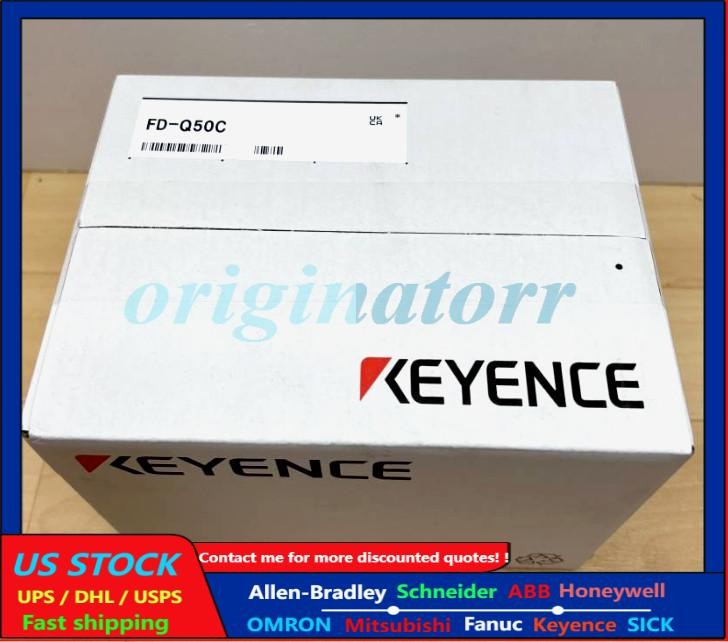 Keyence FD-Q50C Flow Meter Clamp-on Flow Sensor Ultrasonic FDQ50C New In Box