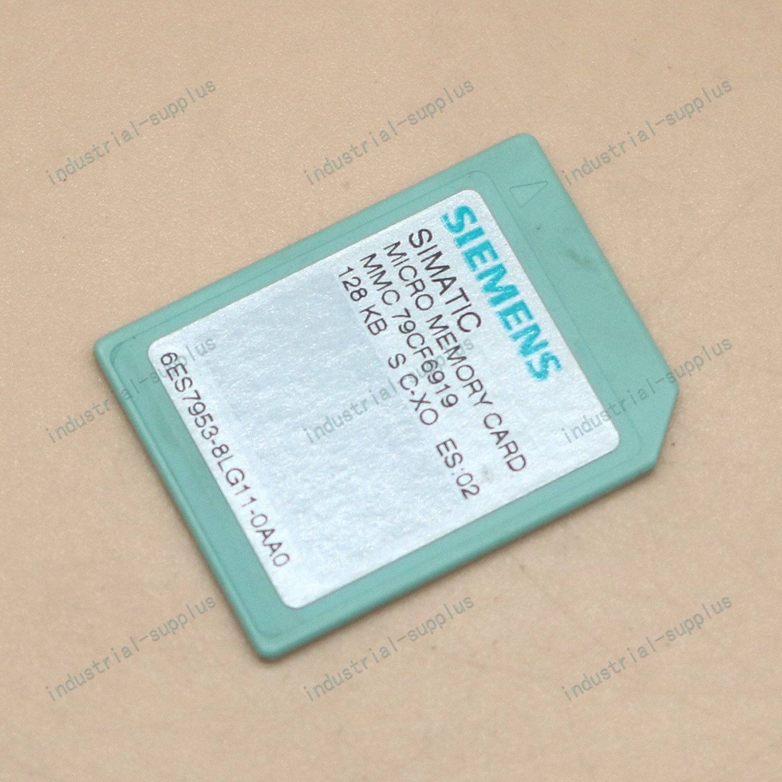 Siemens USED 6ES7953-8LG11-0AA0 6ES79538LG110AA0 Memory Card In Good Condition