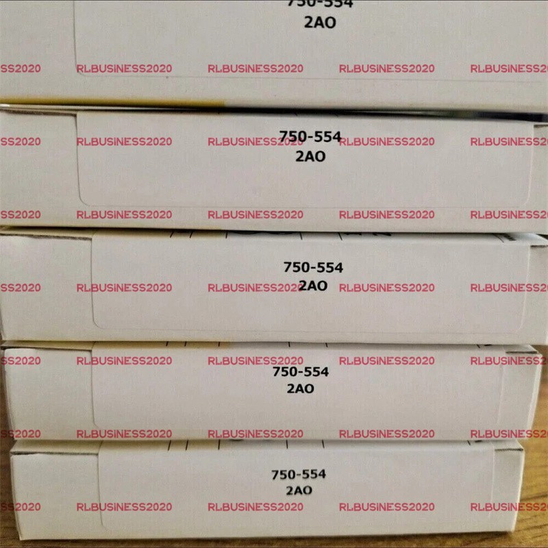 New in Box WAGO 750-554 Analog Input PLC Module 750554