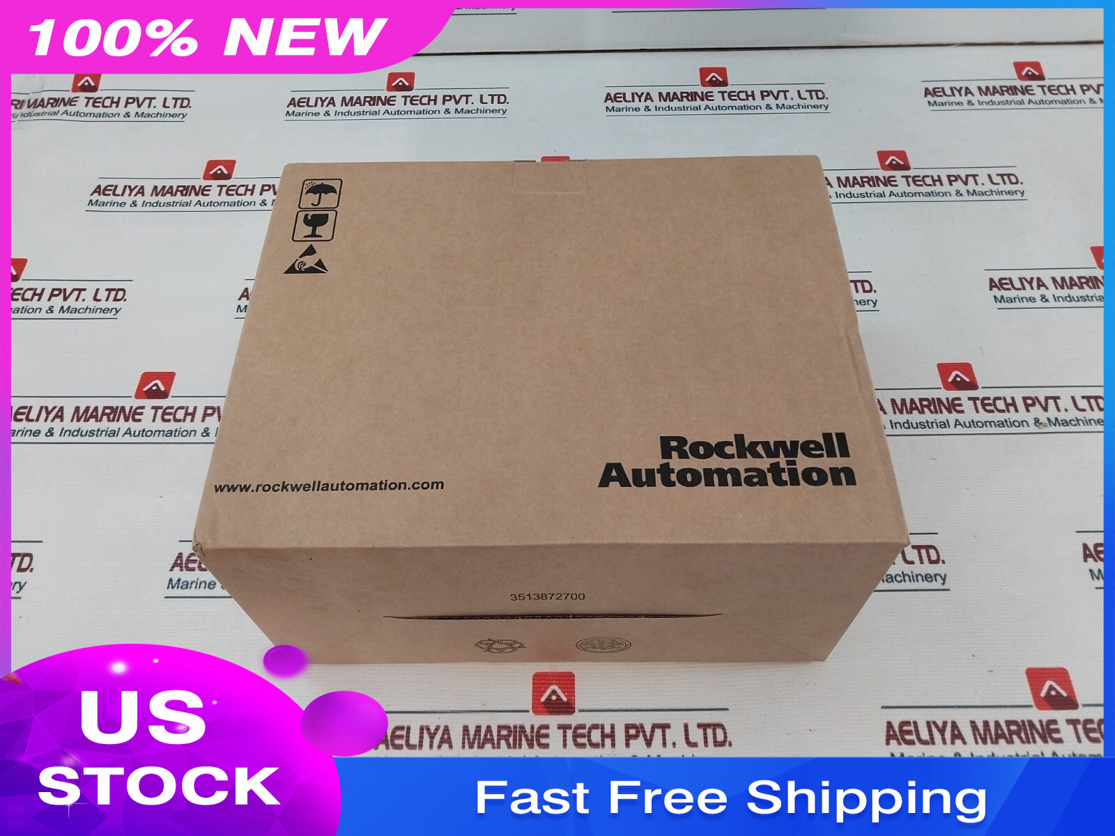New Sealed Allen Bradley 25A-D024N104 Ser B PowerFlex 523 AC Drive 11kW 15HP