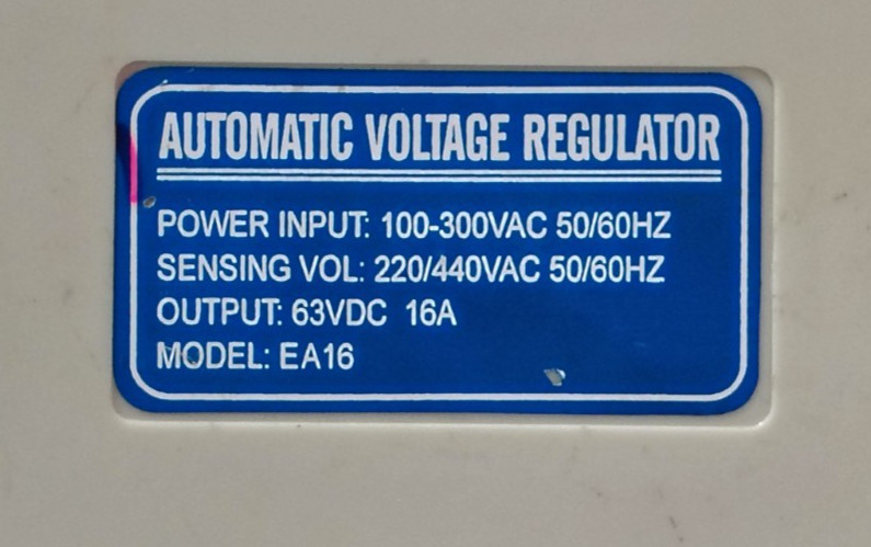 AVR EA16 Diesel Generator Automatic Voltage Regulator 220/440vac 50/60hz