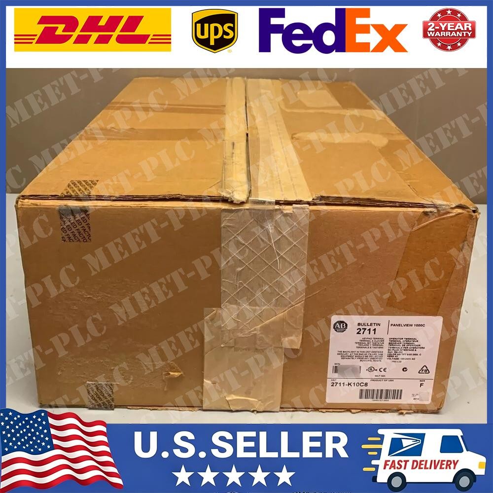 New IN BOX 1PC Allen Bradley 2711-K10C8 AB 2711-K10C8 Free Shipping