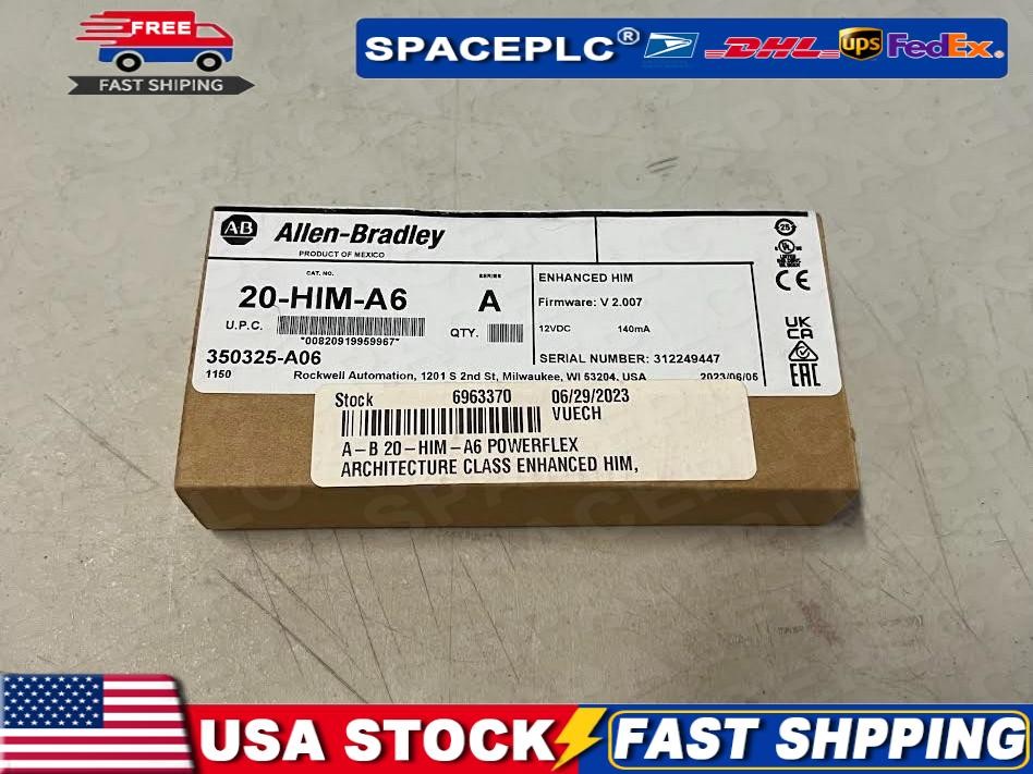 Allen Bradley 20-HIM-A6 Series A Enhanced HIM Comm. Module New Factory Sealed