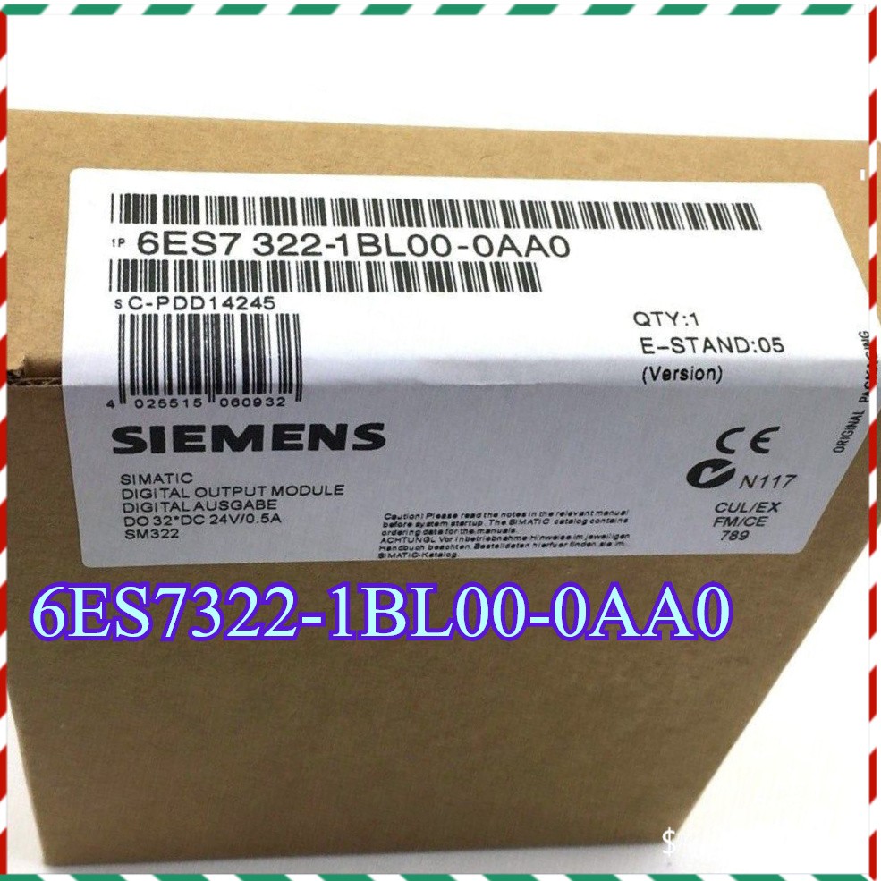 6ES7322-1BL00-0AA0 New Siemens 6ES7 322-1BL00-0AA0 SIMATIC S7-300 Output Module