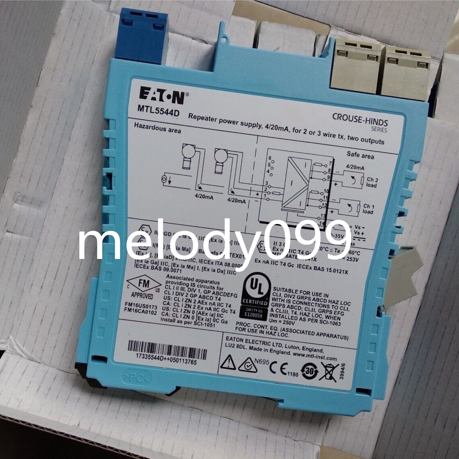 1pcs New EATON MTL5544D Safety Relay