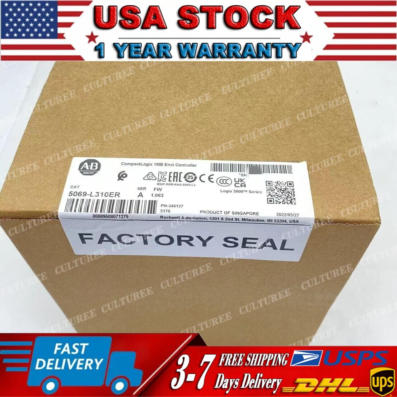 NEW AB 5069-L310ER Allen-Bradley SER A CompactLogix 1MB Controller Sealed