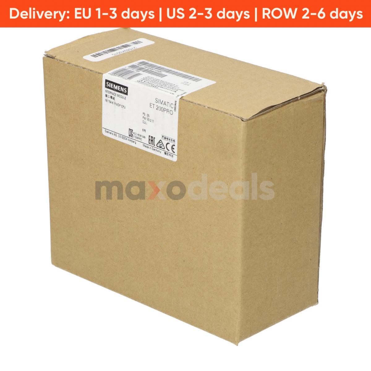 Siemens 6ES7154-8AB01-0AB0 SIMATIC DP IM154-8 PN/DP CPU New NFP Sealed