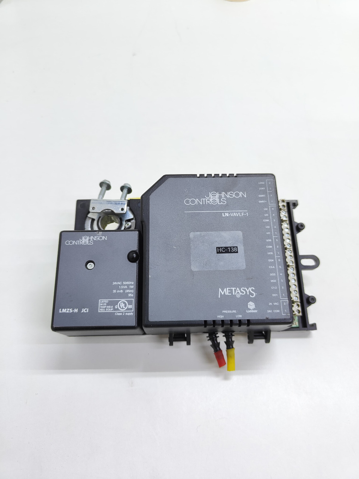 Johnson Controls LN-VALVLF-1 Metasys,LonMark,27-5457-7 with LMZS-H JCI, HC#138